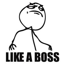 like a boss